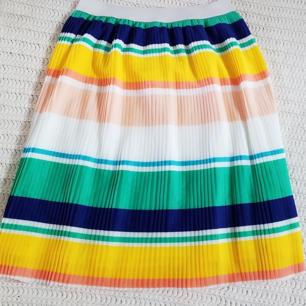 Merona Colorful Pleated Skirt - Picture 2 of 5